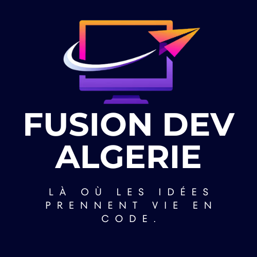 Logo Fusion Dev algerie  